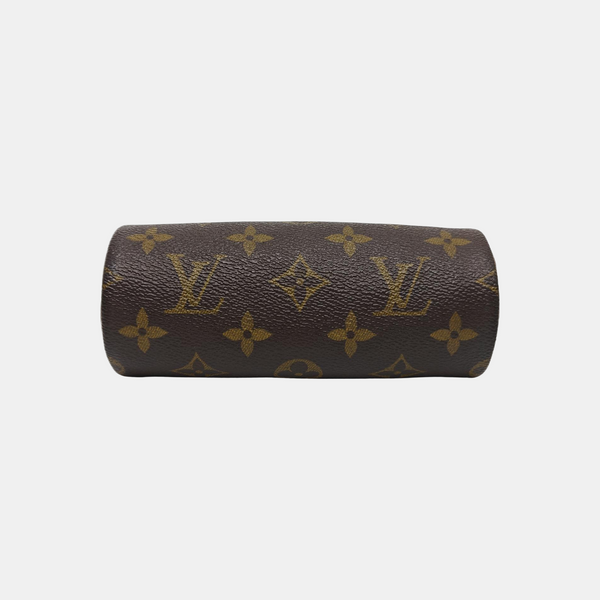 PAPILLON Mini Monogram Coated Canvas Brown