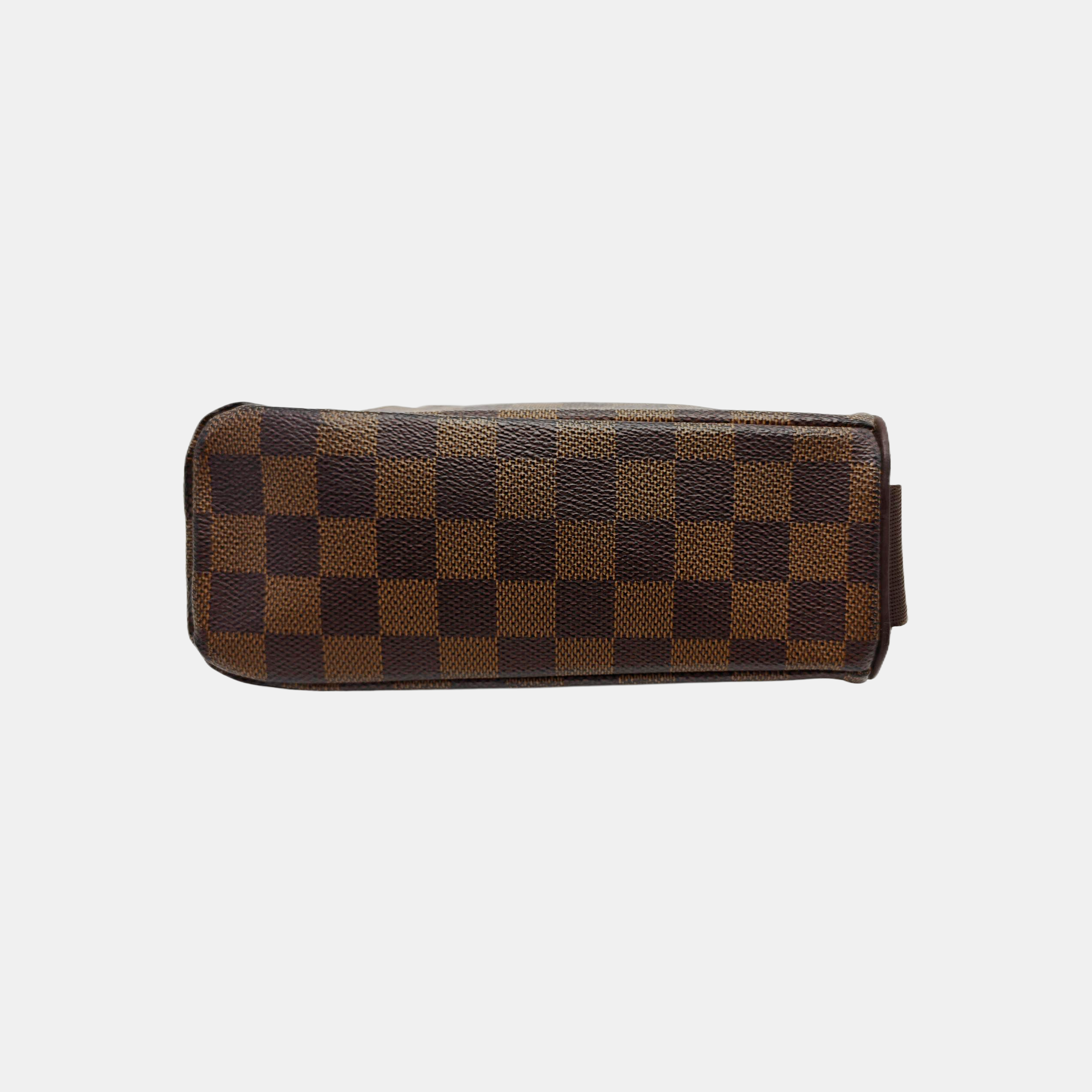 OLAV PM Damier Ebene Coated Canvas Brown