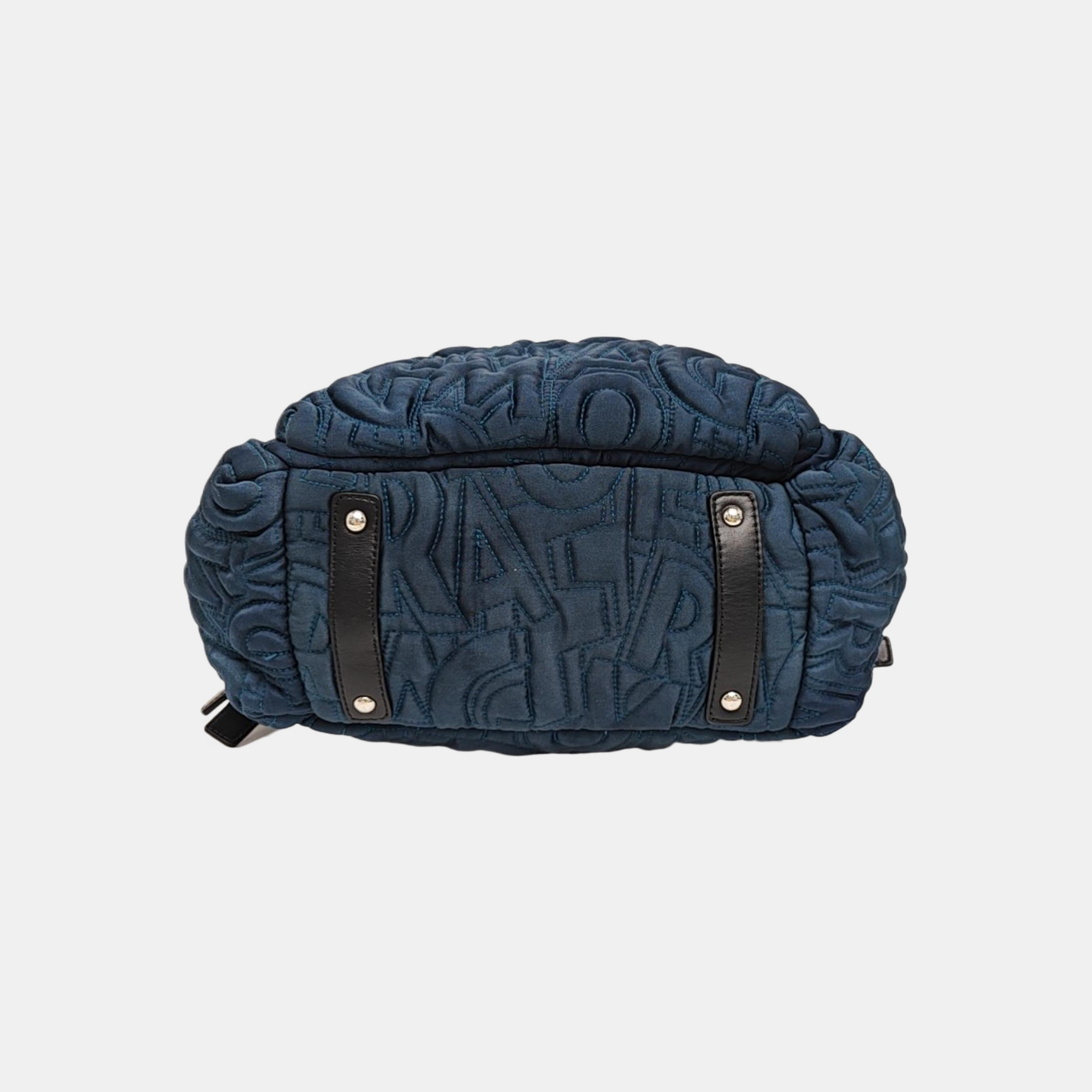 Fabric Backpack Blue