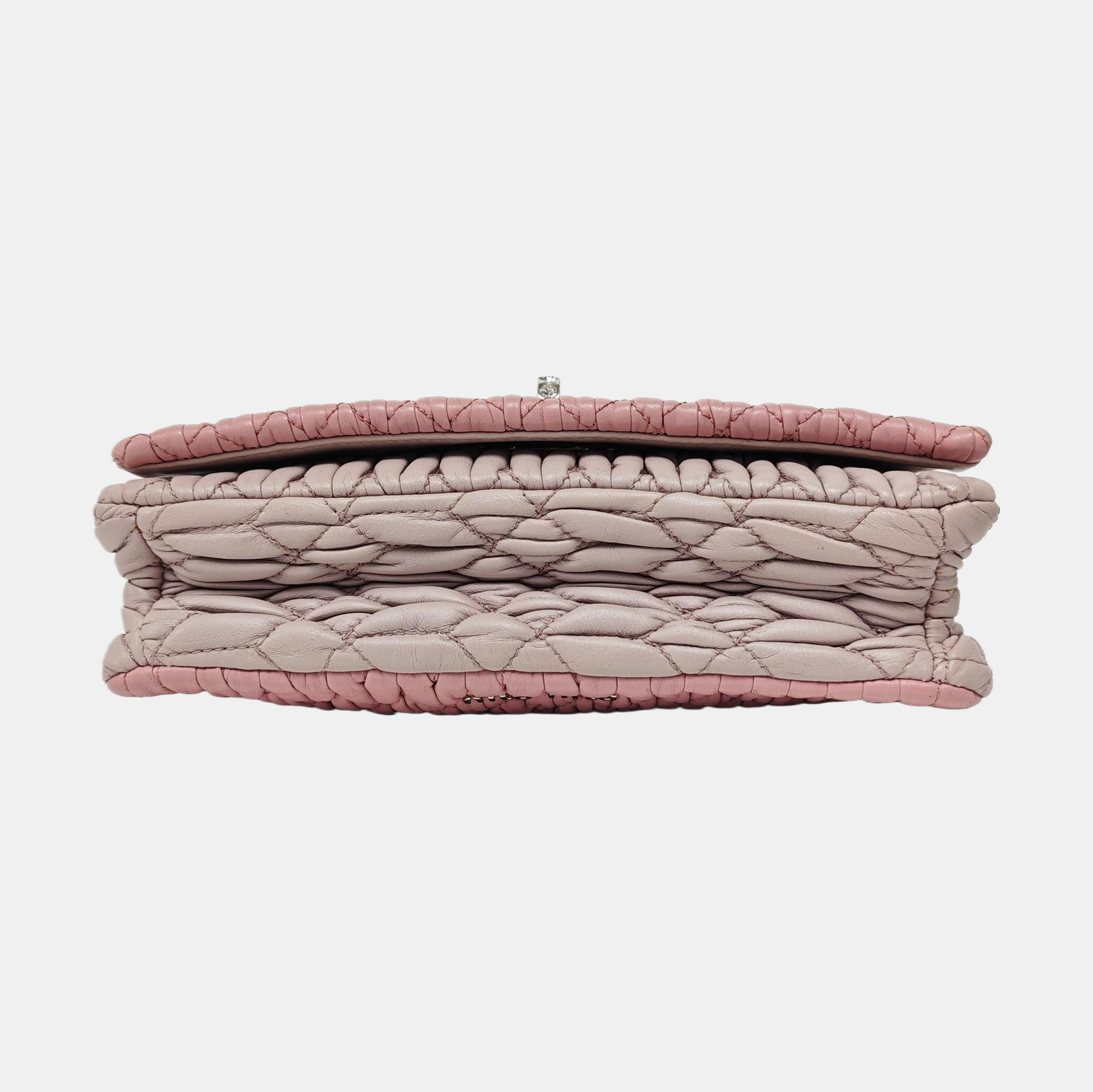 Crystal Quilted Lambskin Red