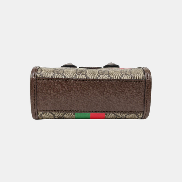 Retro Mini Monogram Coated Canvas Beige
