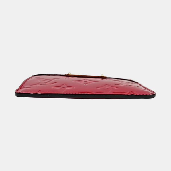 Patent Leather Coin Purse Red