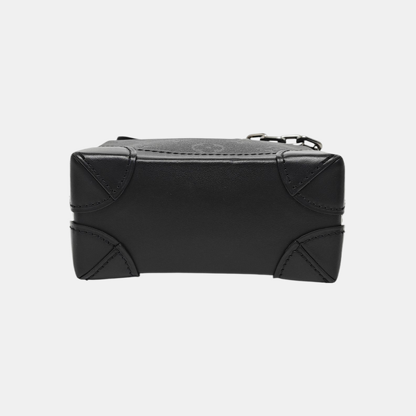 STEAMER Extra Small Monogram Coated Canvas Black