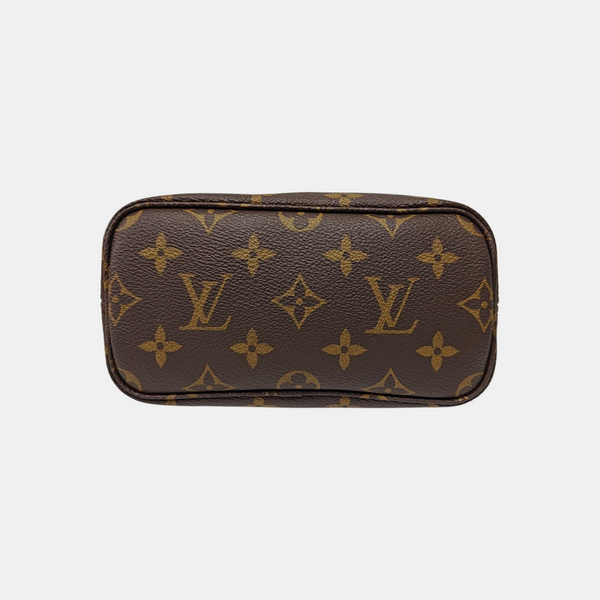 NEVERFULL BB Monogram Coated Canvas Brown