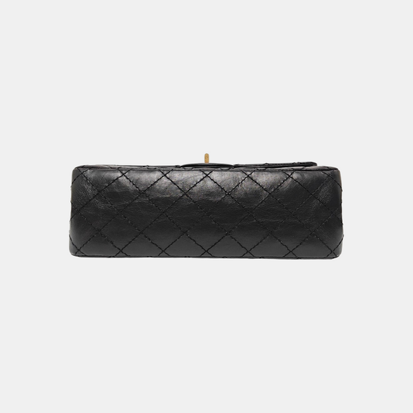 2.55 225 (small) Quilted Calfskin Black