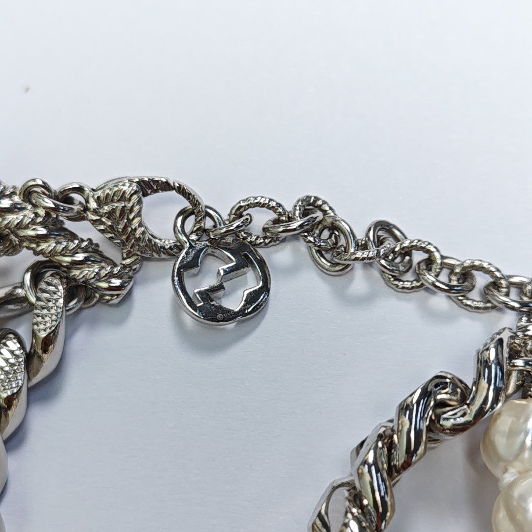 Metal Silver Necklace