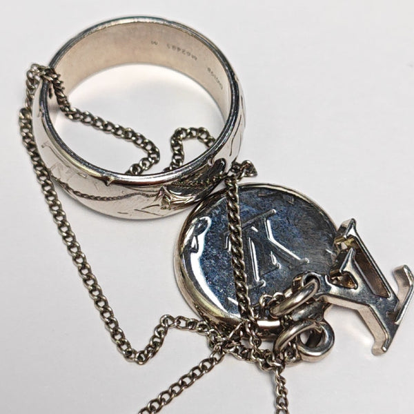 Metal Silver Necklace