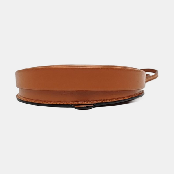 Heel Small Calfskin Brown