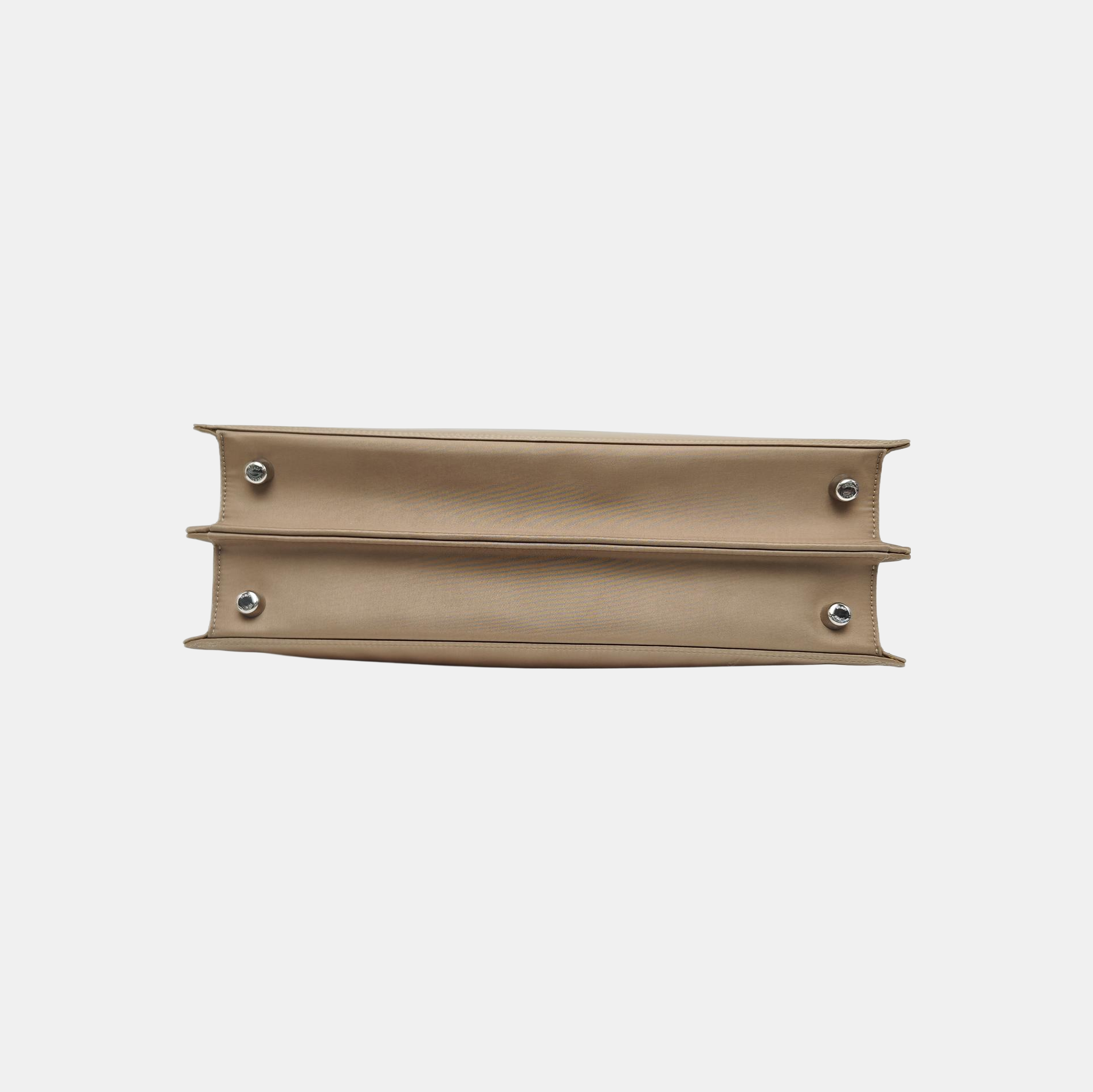 Nylon Shoulder Bag Brown