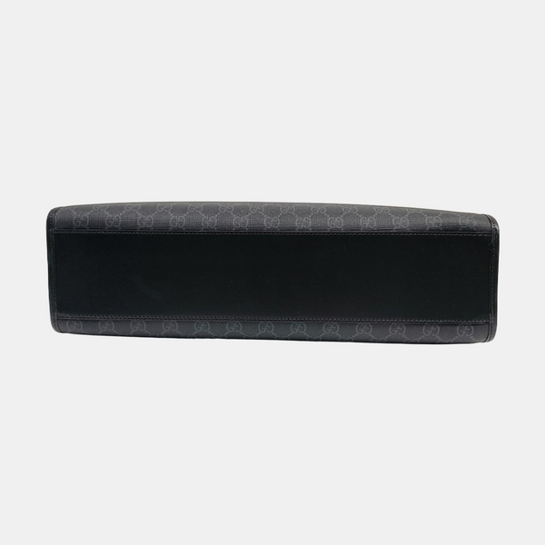 Retro Monogram Coated Canvas Black