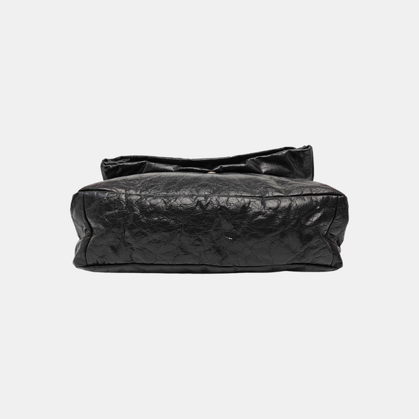 Monaco Large Calfskin Black
