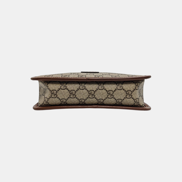 Bree Monogram Coated Canvas Beige