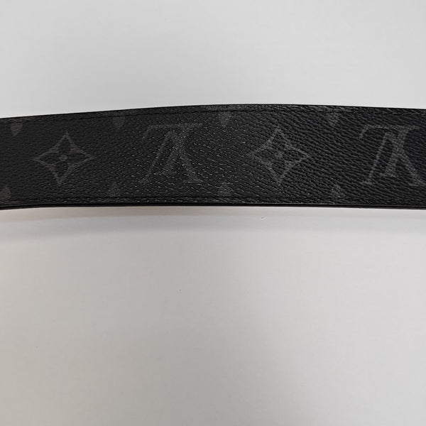 Coated Canvas Belt Black