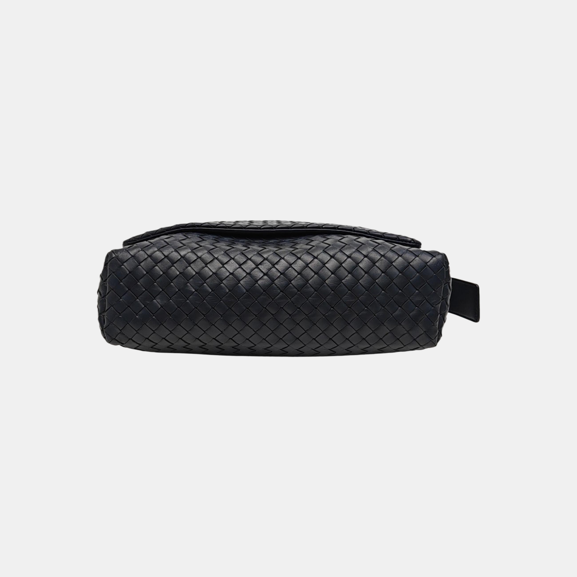Calfskin Shoulder Bag Blue