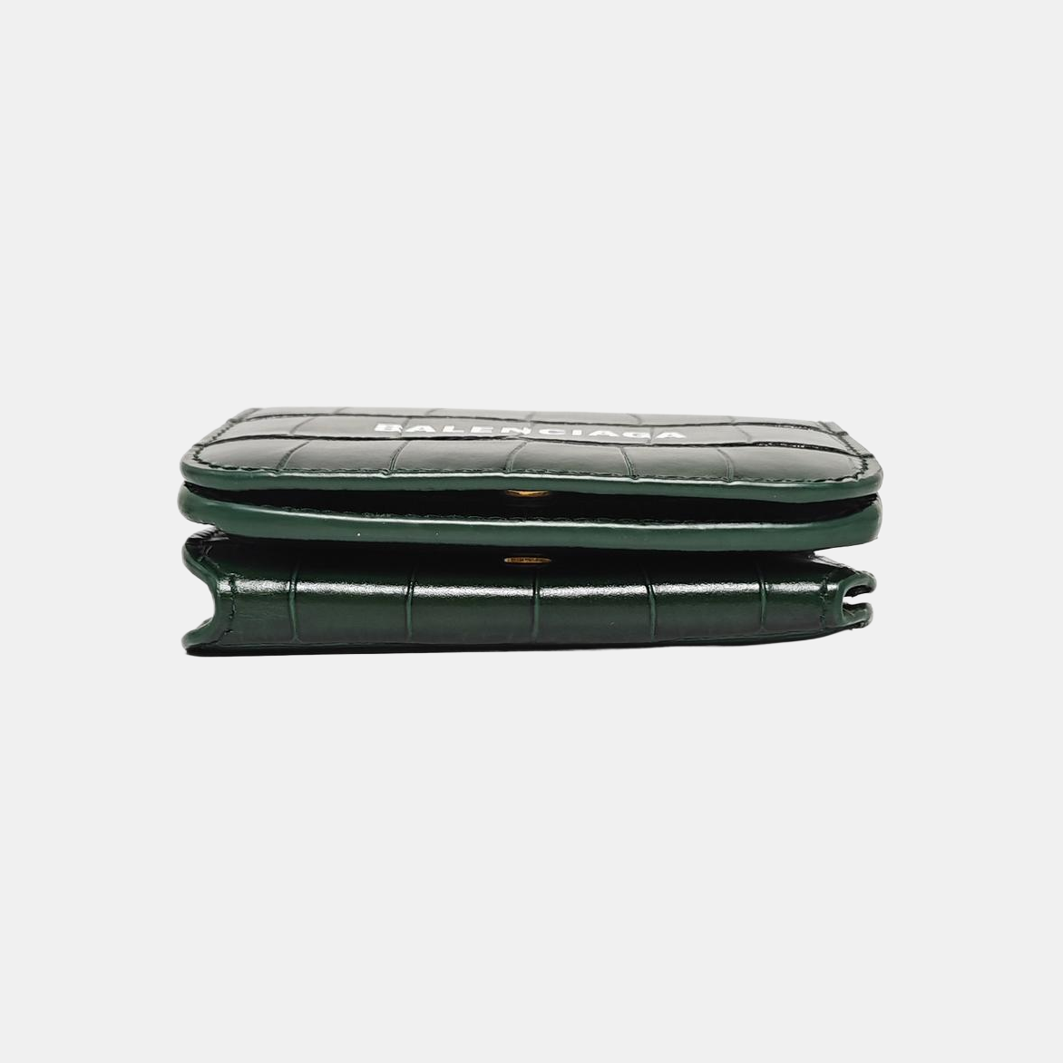 Cash Calfskin Green Wallet