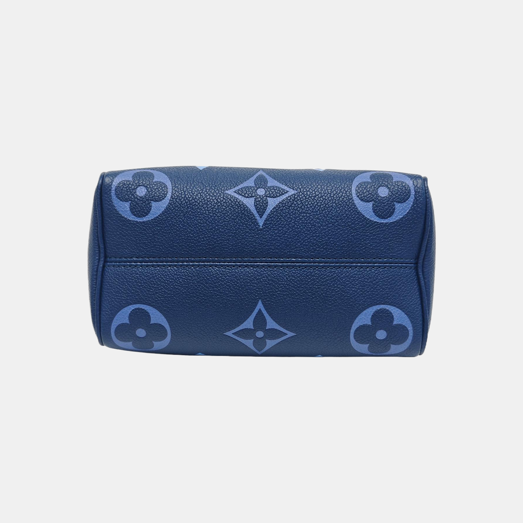 SPEEDY 20 Monogram Calfskin Blue