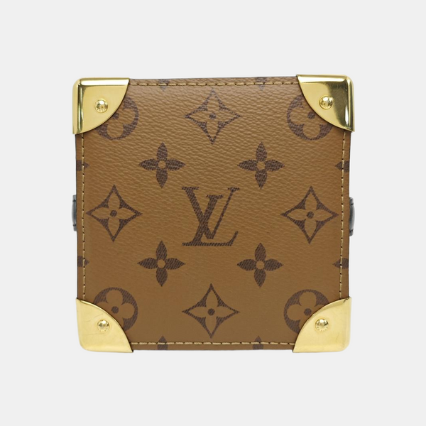 NOÉ PURSE LV CHARMS Monogram Coated Canvas Brown