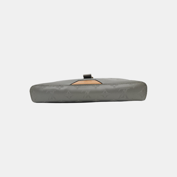 Monogram Coated Canvas Shoulder Bag Green