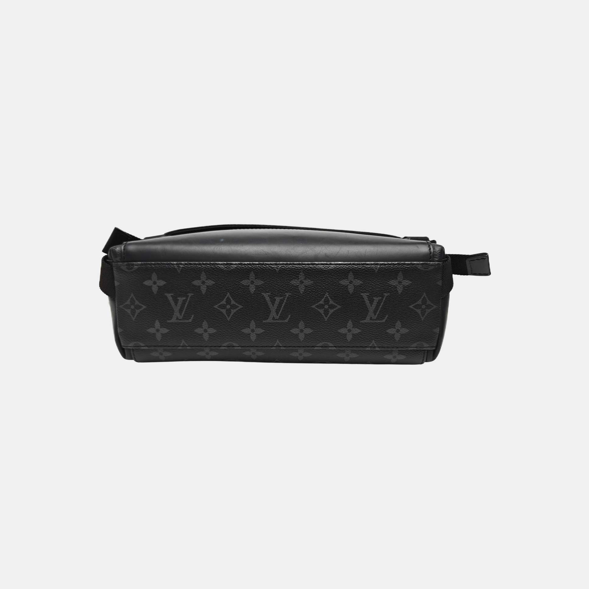 VOYAGER PM Monogram Coated Canvas Black