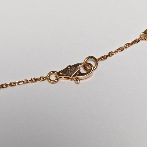 Sweet Alhambra 18k Rose Gold Necklace