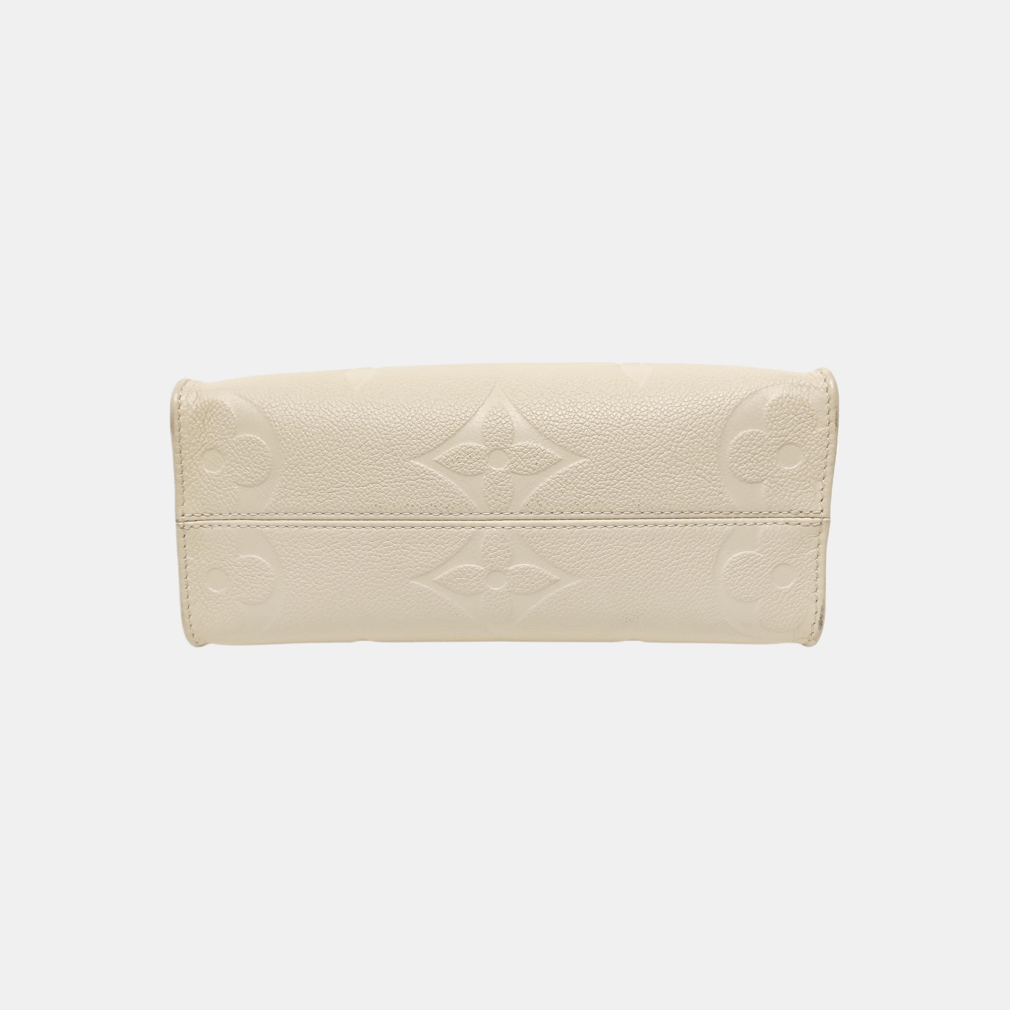 ONTHEGO PM Monogram Calfskin Beige