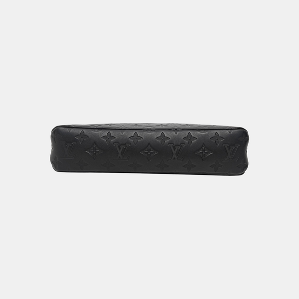 Monogram Calfskin Clutch Black