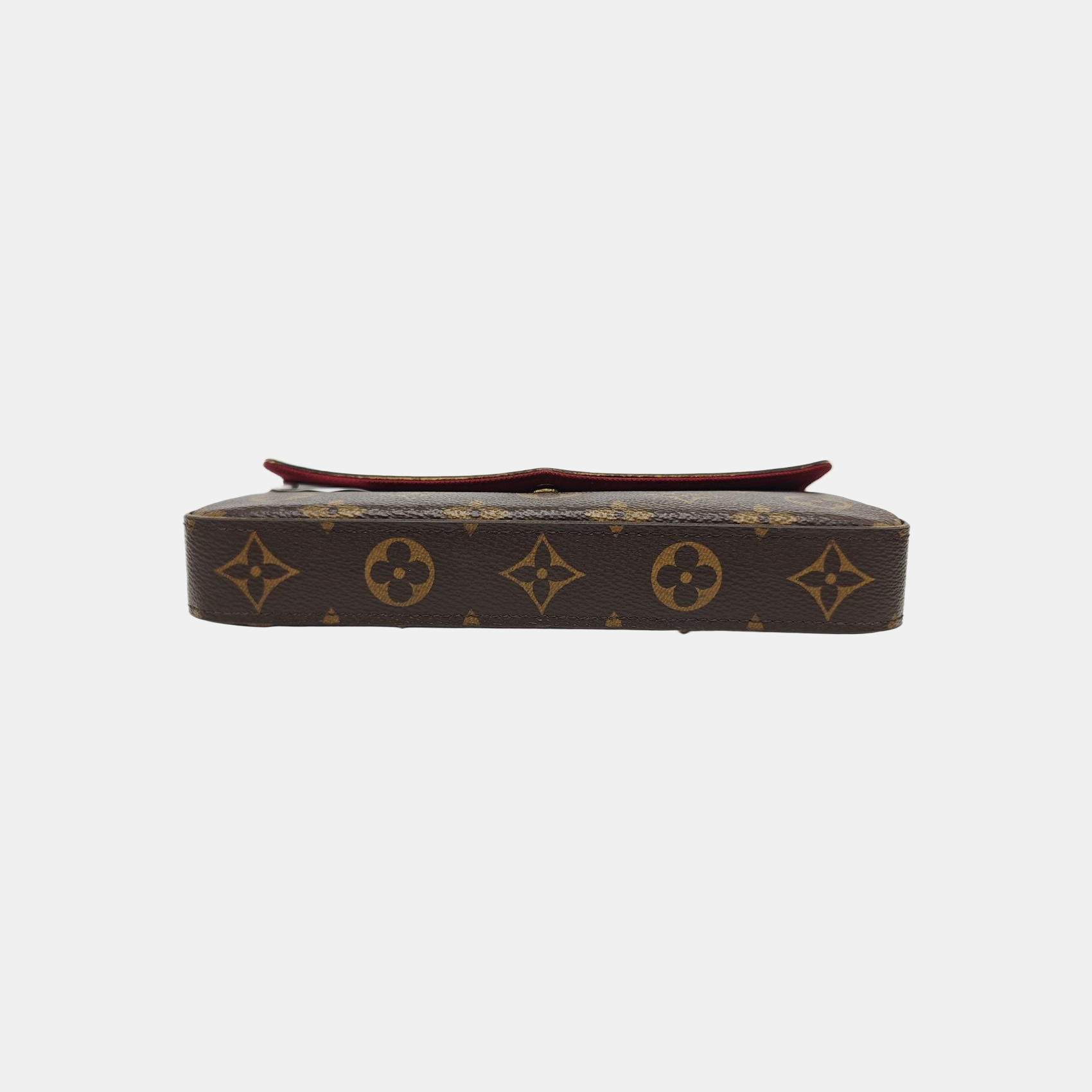 FÉLICIE Monogram Coated Canvas Brown