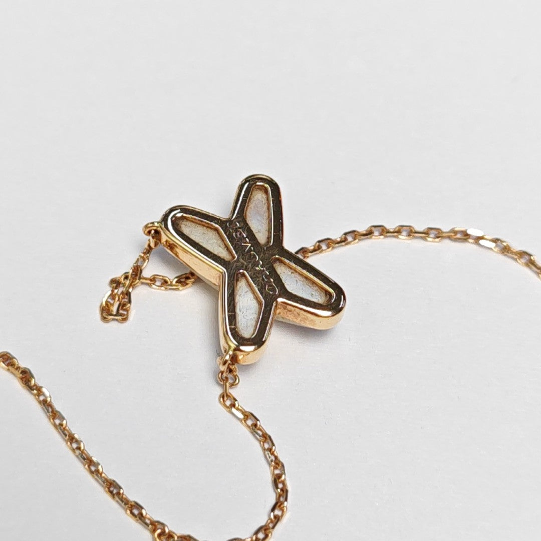 Jeux De Liens 18k Rose Gold Necklace
