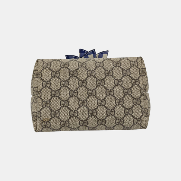 Children’s GG Bucket Monogram Coated Canvas Beige