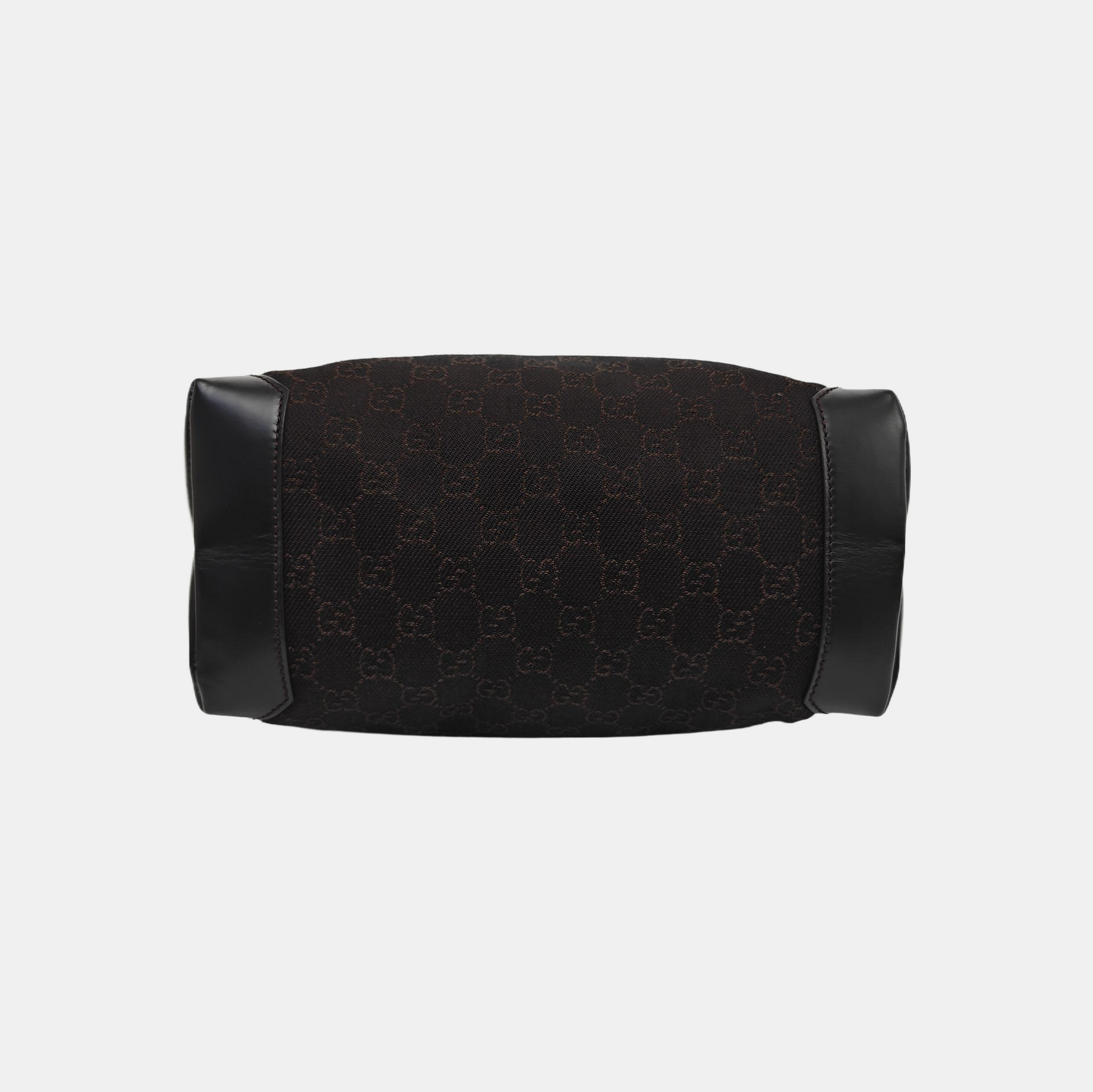 Monogram Canvas Tote Bag Brown