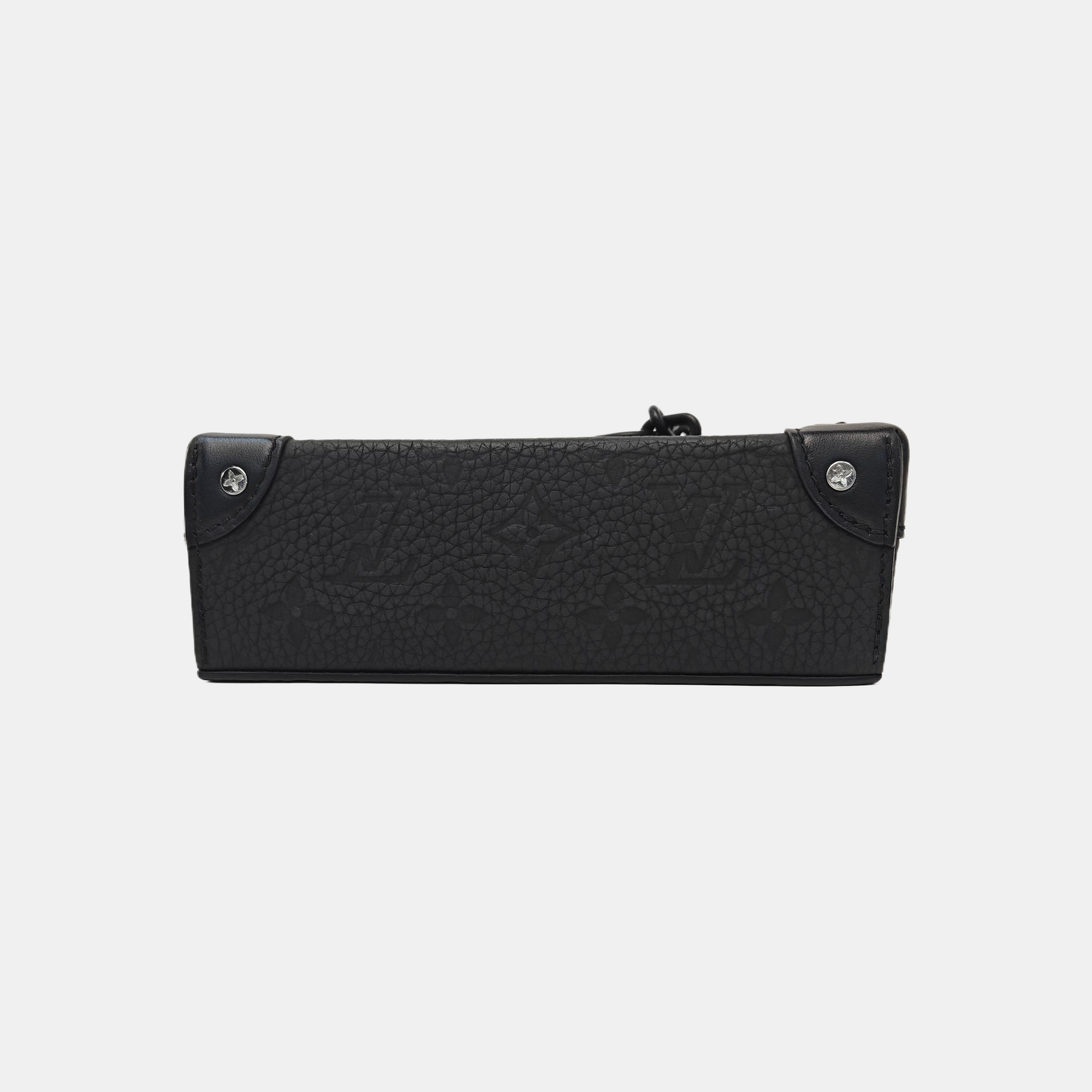 STEAMER Mini Monogram Calfskin Black