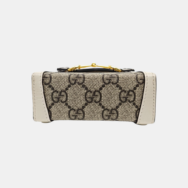 Horsebit 1955 Mini Coated Canvas Beige