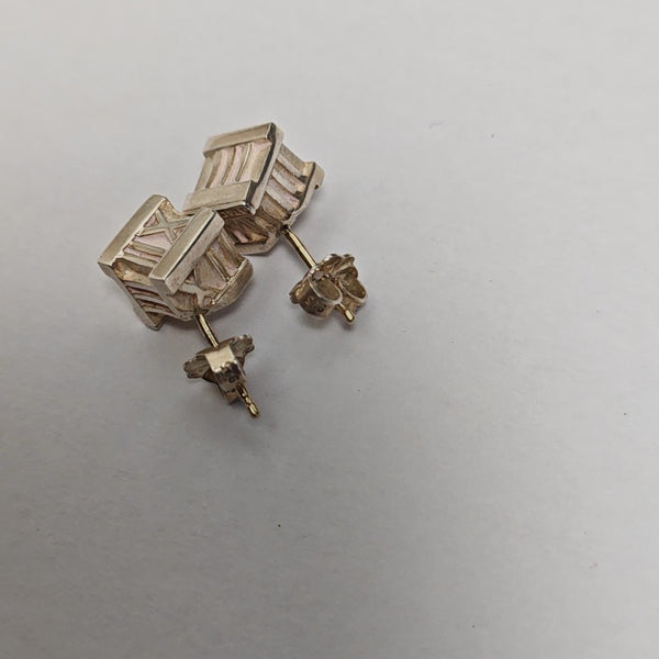Atlas 925 Sterling Silver Stud Earrings