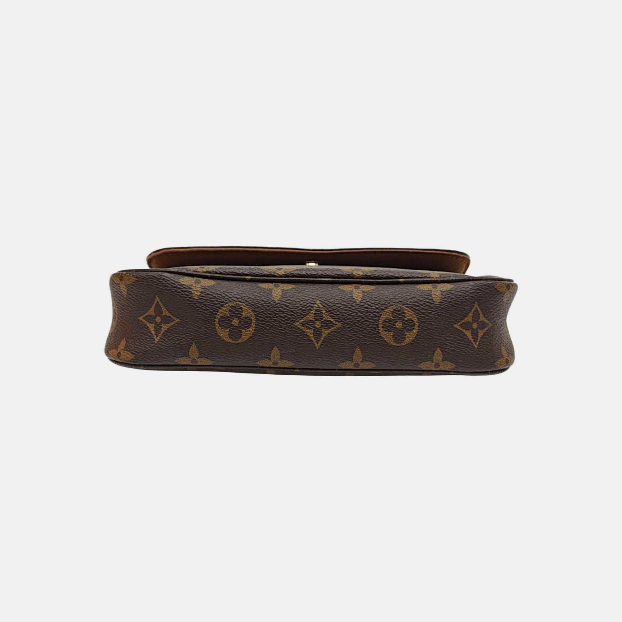 IVY Monogram Coated Canvas Brown