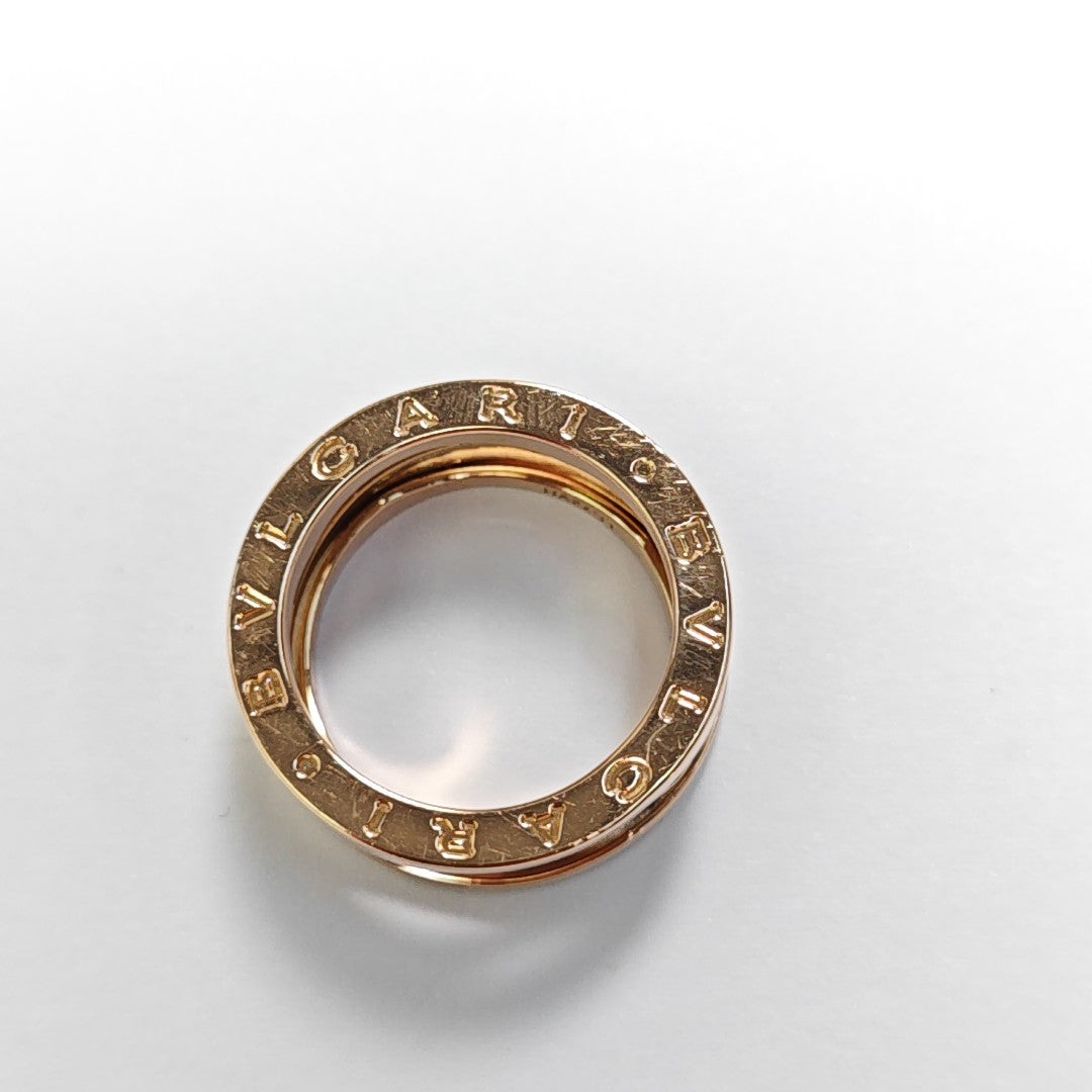 B.ZERO1 18k Rose Gold Ring EU 55