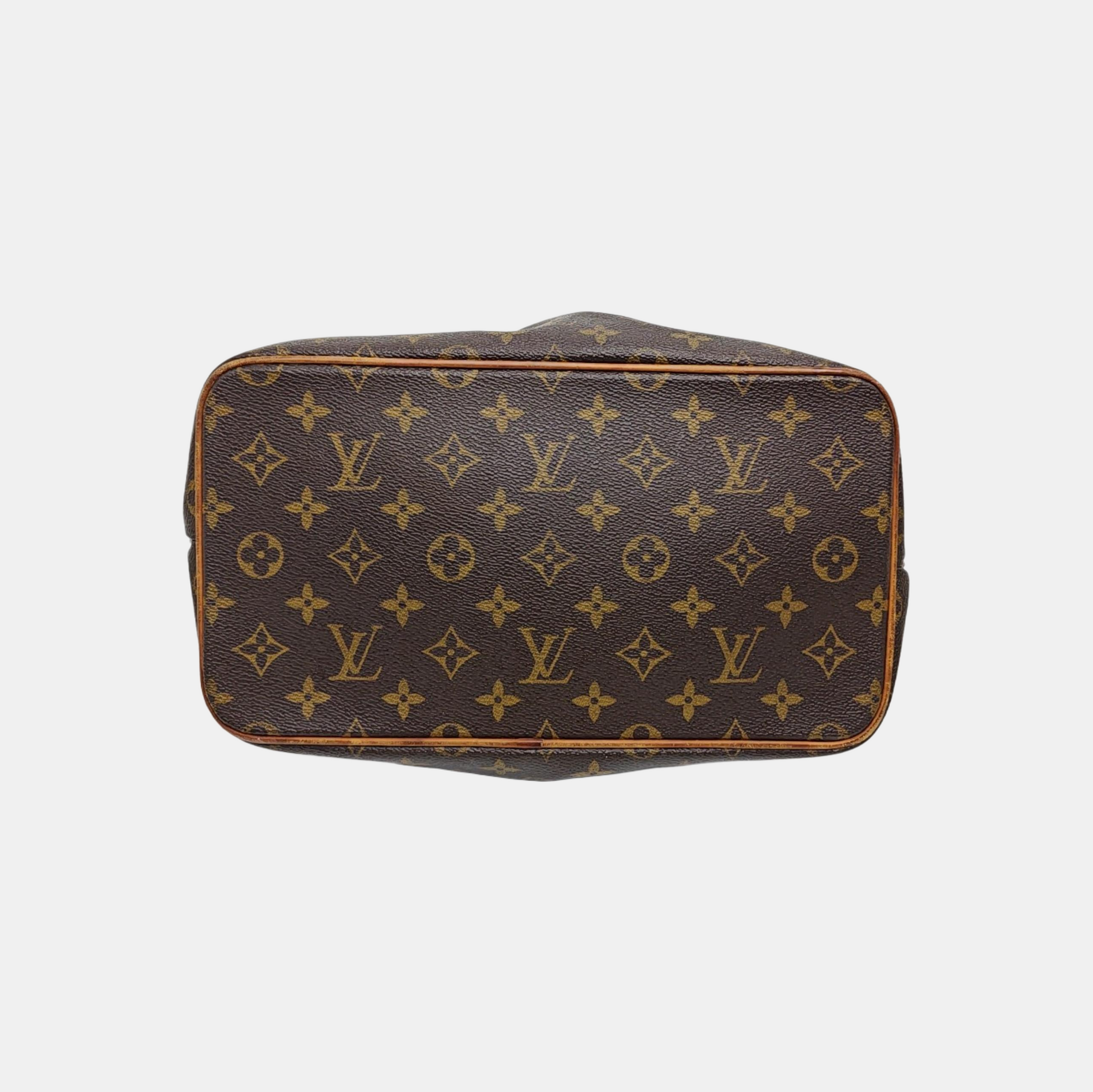 PALERMO PM Monogram Coated Canvas Brown