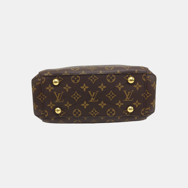 MONTAIGNE Monogram Coated Canvas Brown
