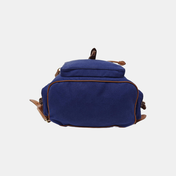 Fabric Backpack Blue