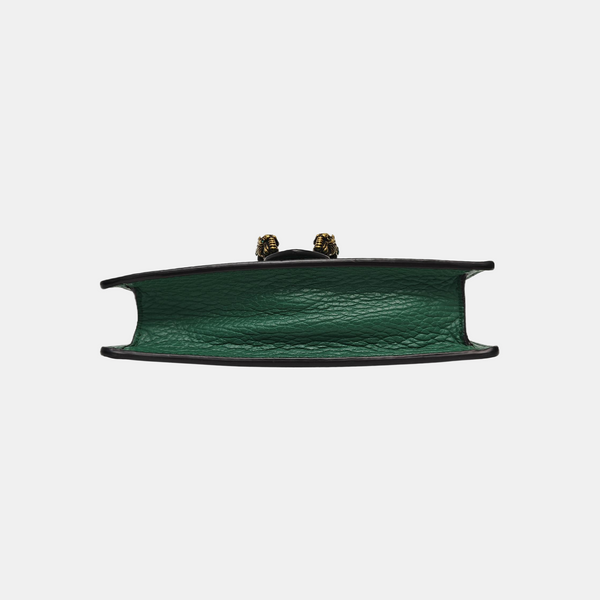 Dionysus Super Mini Calfskin Green