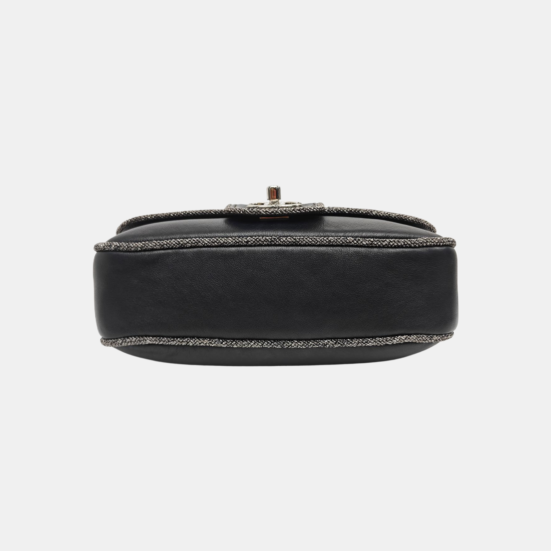 MADISON Quilted Calfskin Black