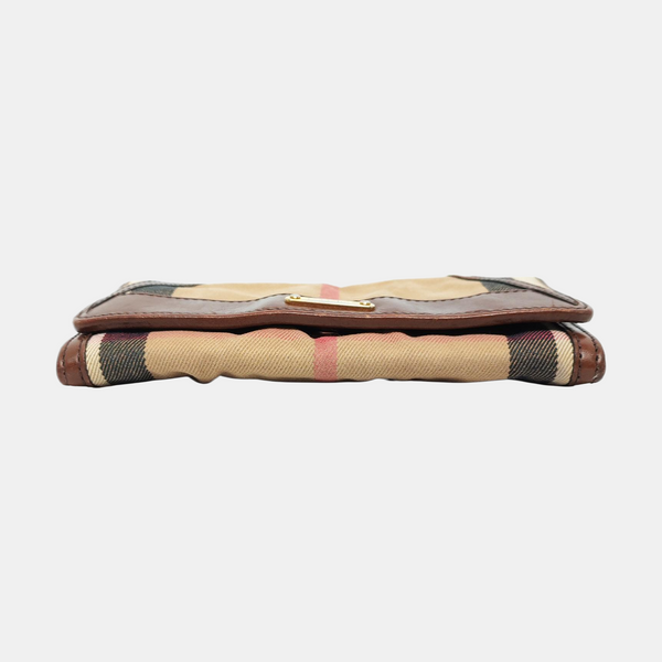 Canvas Wallet Brown