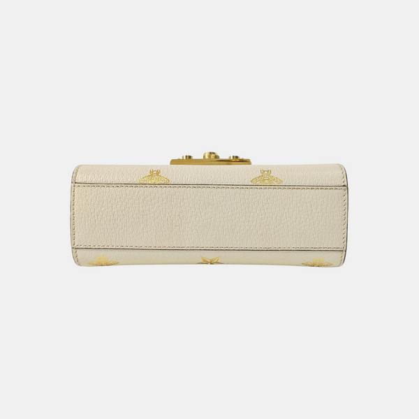 Padlock Small Calfskin White