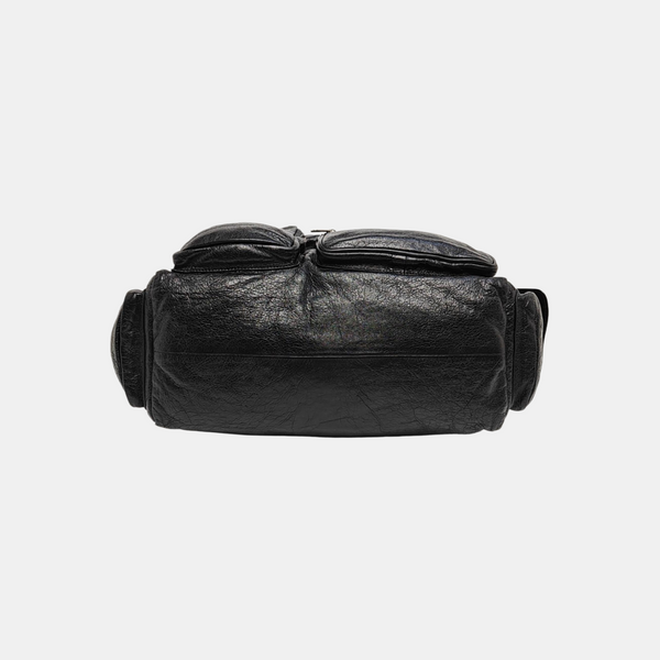 Lambskin Tote Bag Black