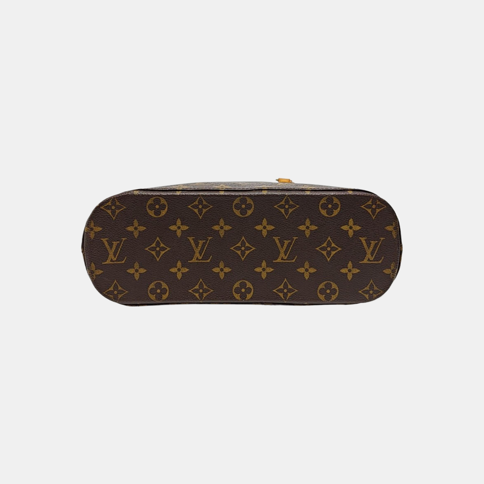 VINTAGE VAVIN GM Monogram Coated Canvas Brown