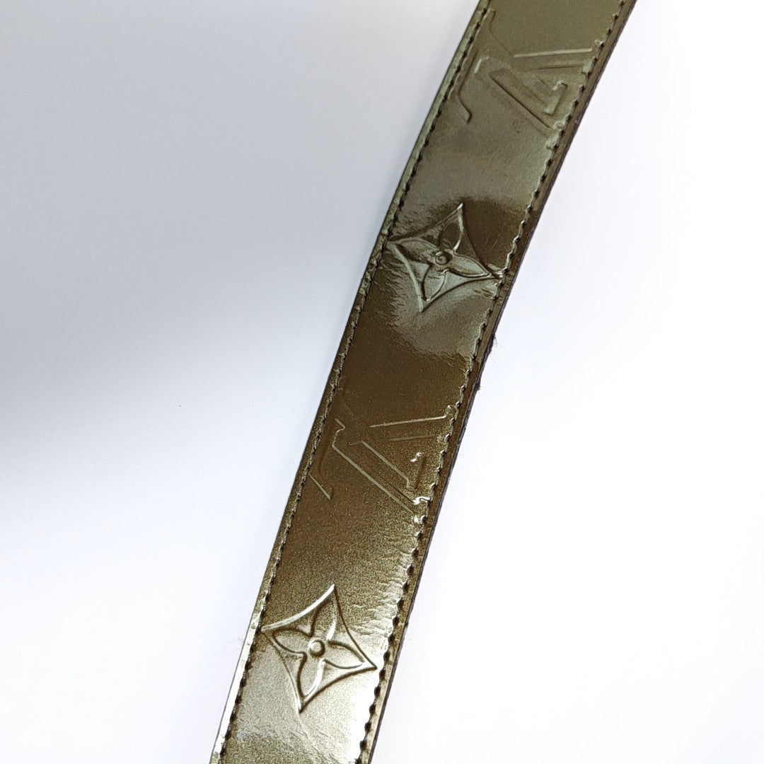 Leather Belt Green
