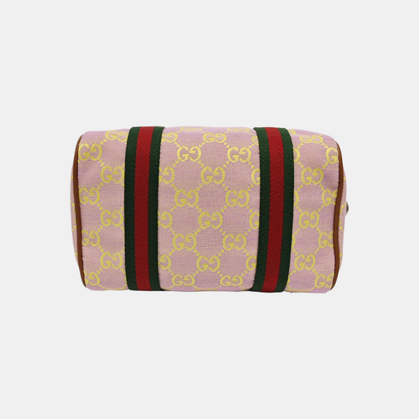 Ophidia Mini Monogram Canvas Pink