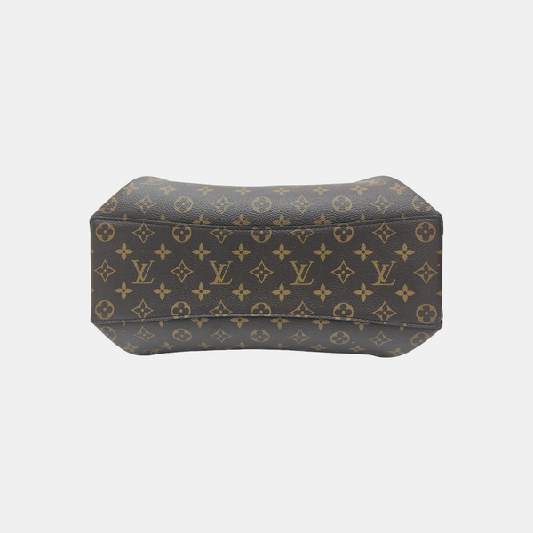RIVOLI MM Monogram Coated Canvas Brown