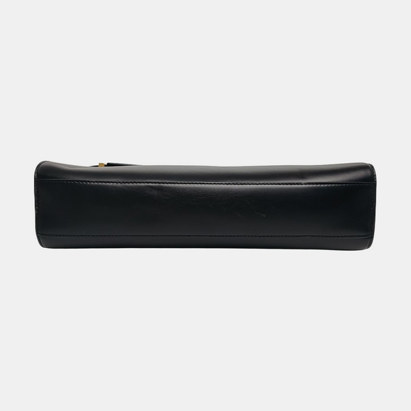 MANHATTAN Medium Calfskin Black