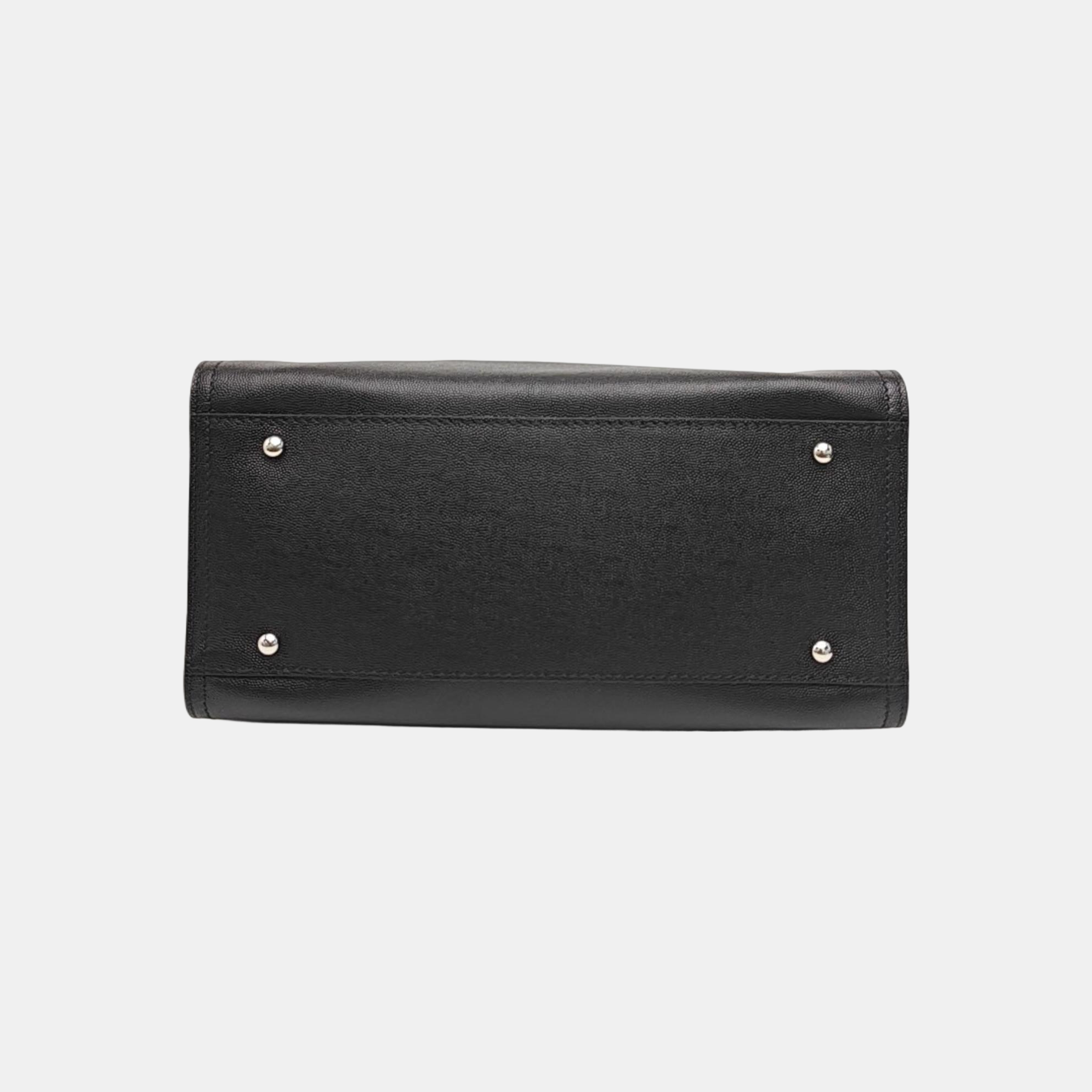 DEAUVILLE Small Calfskin Black