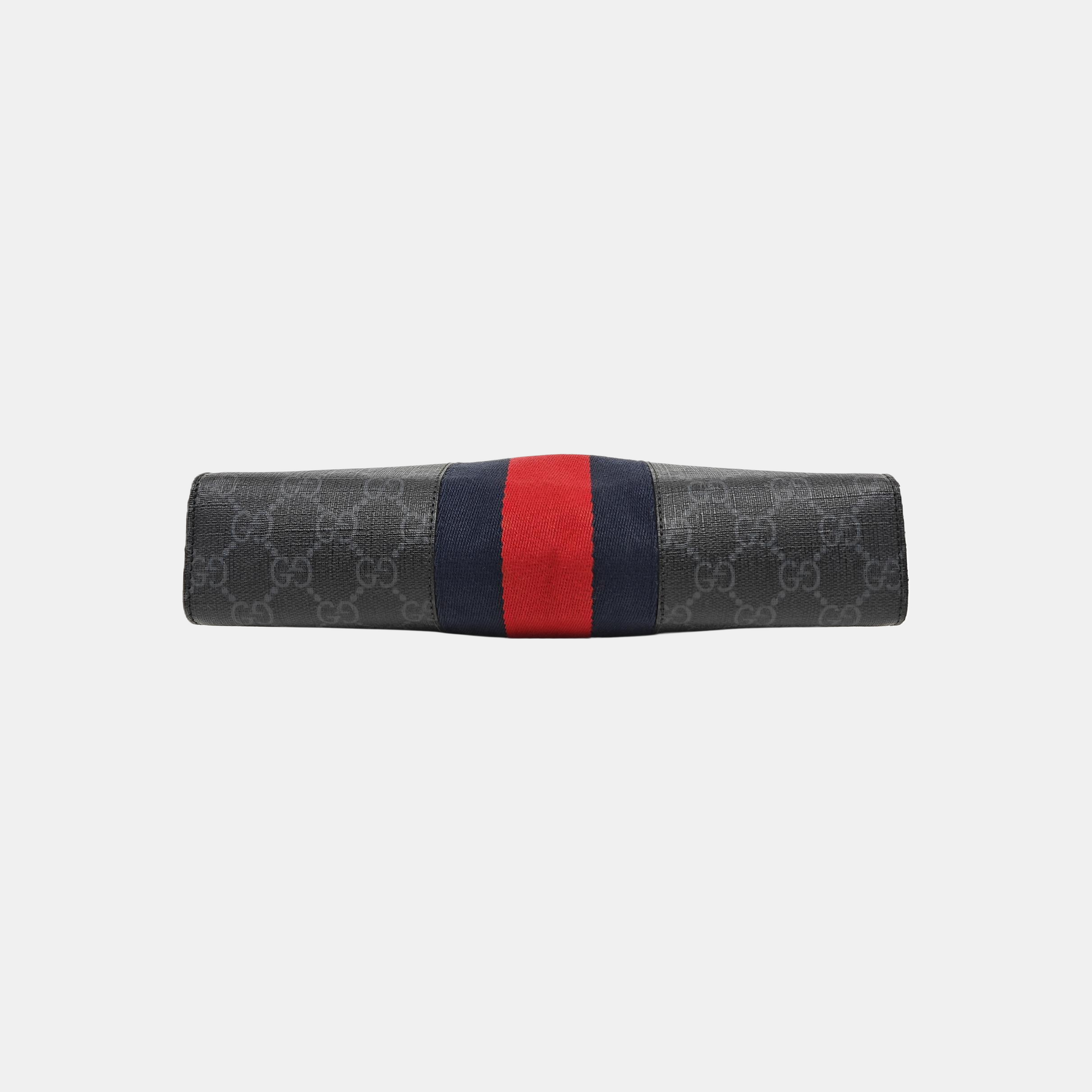 GG Supreme Monogram Coated Canvas Gray